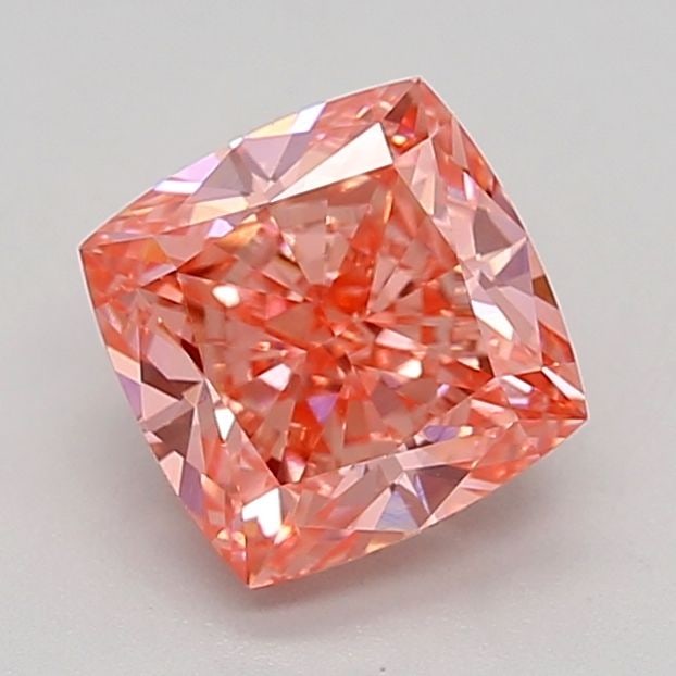 Loose Diamond - CUSHION BRILLIANT 6.09ct Fancy Vivid Pink VS1: Loose Diamond - CUSHION BRILLIANT 6.09ct Fancy Vivid Pink VS1 Source: This is a real non-mined Diamond that has been grown in a lab Shape: CUSHION BRILLIANT Carats: 6.09 Color: Fancy Vivid Pink Certif