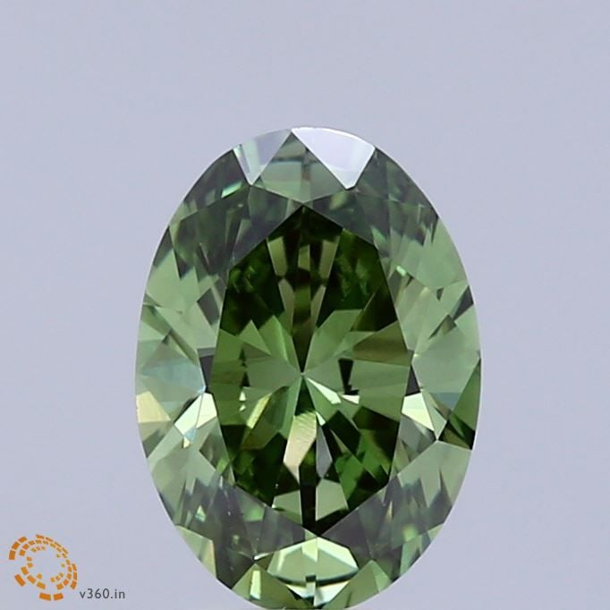 Loose Diamond - OVAL 1.46ct Fancy Vivid Green VS1: Loose Diamond - OVAL 1.46ct Fancy Vivid Green VS1 Source: This is a real non-mined Diamond that has been grown in a lab Shape: OVAL Carats: 1.46 Color: Fancy Vivid Green Certification: IGI Video: