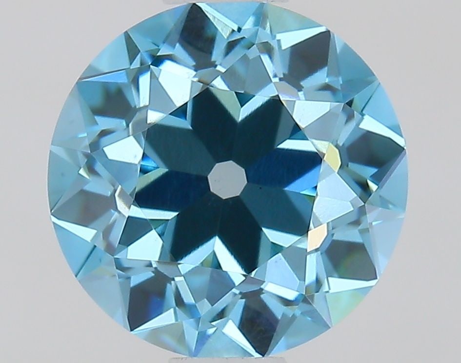 Loose Diamond - EUROPEAN CUT 1.01ct Fancy Vivid Blue VS1 (1 of 1)