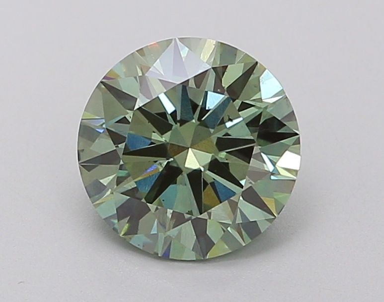 Loose Diamond - ROUND 1.49ct Fancy Vivid Green VS2 (1 of 1)