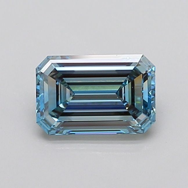 Loose Diamond - EMERALD 1.56ct Fancy Intense Blue Green VS1: Loose Diamond - EMERALD 1.56ct Fancy Intense Blue Green VS1 Source: This is a real non-mined Diamond that has been grown in a lab Shape: EMERALD Carats: 1.56 Color: Fancy Intense Blue Green Certificat