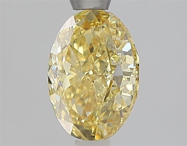 Loose Diamond - OVAL 1.6ct Fancy Intense Yellow VVS2: Loose Diamond - OVAL 1.6ct Fancy Intense Yellow VVS2 Source: This is a real non-mined Diamond that has been grown in a lab Shape: OVAL Carats: 1.6 Color: Fancy Intense Yellow Certification: IGI Video: