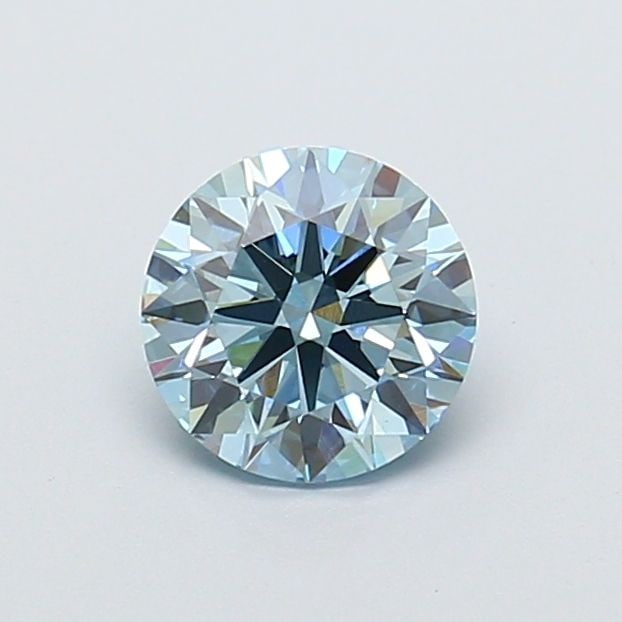 Ideal Loose Diamond - ROUND 1.03ct Fancy Intense Blue VVS2 (1 of 1)