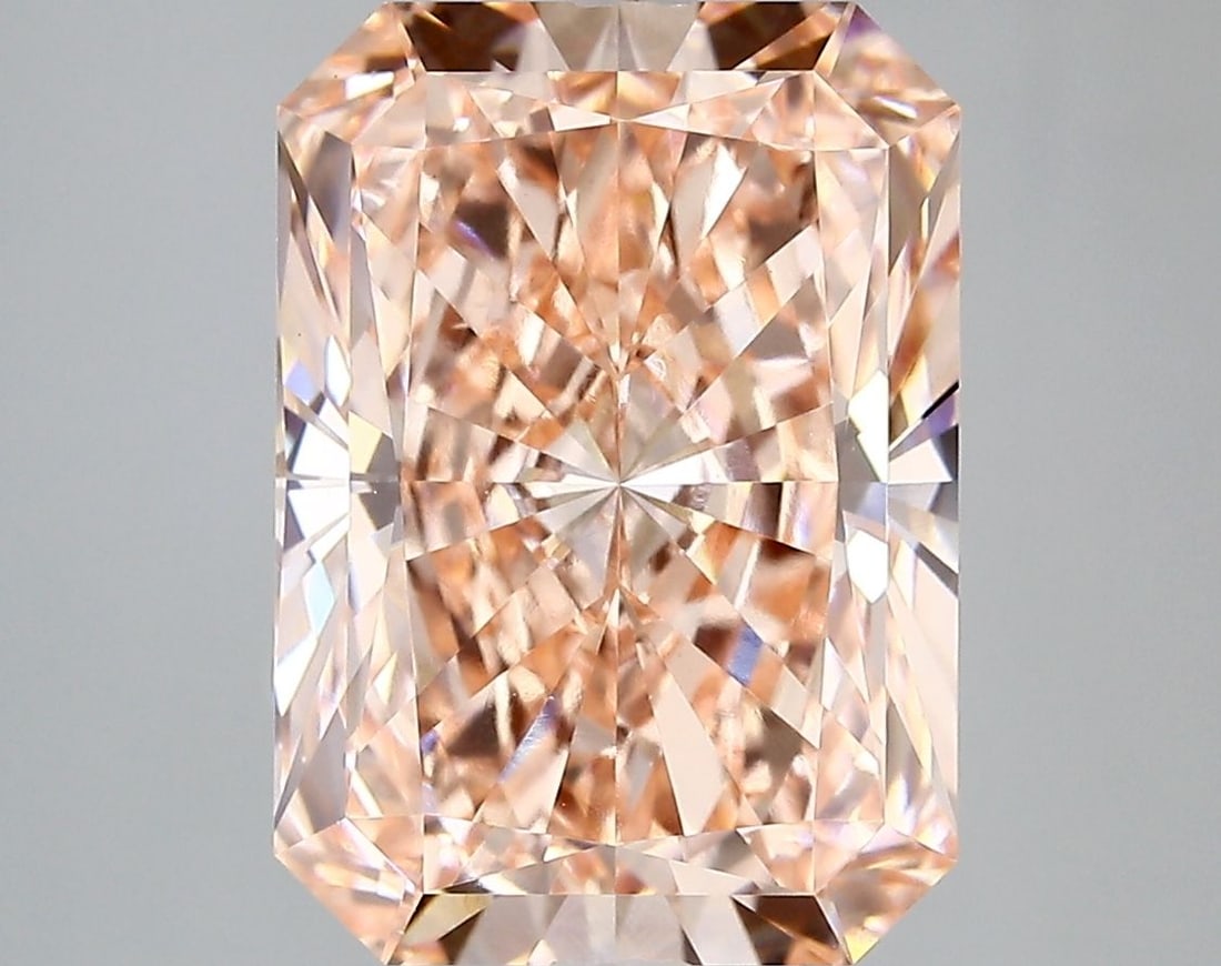 Loose Diamond - RADIANT 6.01ct Fancy Intense Pink VS1 (1 of 1)