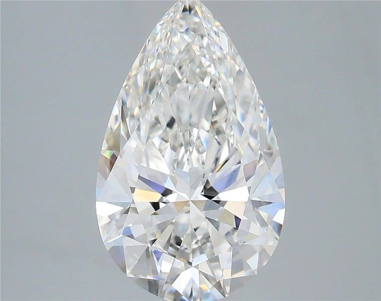 Loose Diamond - PEAR 3.57ct F VVS2: Loose Diamond - PEAR 3.57ct F VVS2 Source: This is a real non-mined Diamond that has been grown in a lab Shape: PEAR Carats: 3.57 Color: F Clarity: VVS2 Certification: IGI Video: