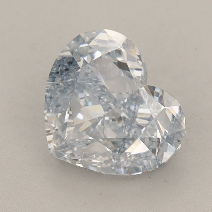 Loose Diamond - HEART 1.21ct Fancy Light Blue VS2: Loose Diamond - HEART 1.21ct Fancy Light Blue VS2 Source: This is a real non-mined Diamond that has been grown in a lab Shape: HEART Carats: 1.21 Color: Fancy Light Blue Certification: IGI Video: