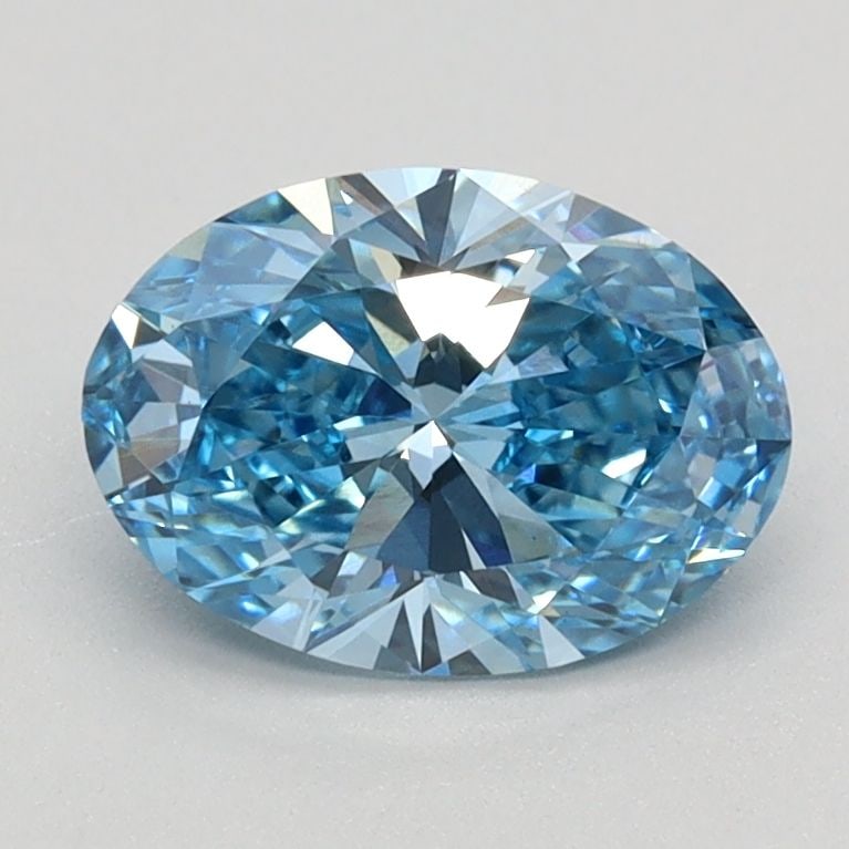 Loose Diamond - OVAL 1.06ct Fancy Vivid Blue VS1: Loose Diamond - OVAL 1.06ct Fancy Vivid Blue VS1 Source: This is a real non-mined Diamond that has been grown in a lab Shape: OVAL Carats: 1.06 Color: Fancy Vivid Blue Certification: IGI Video: