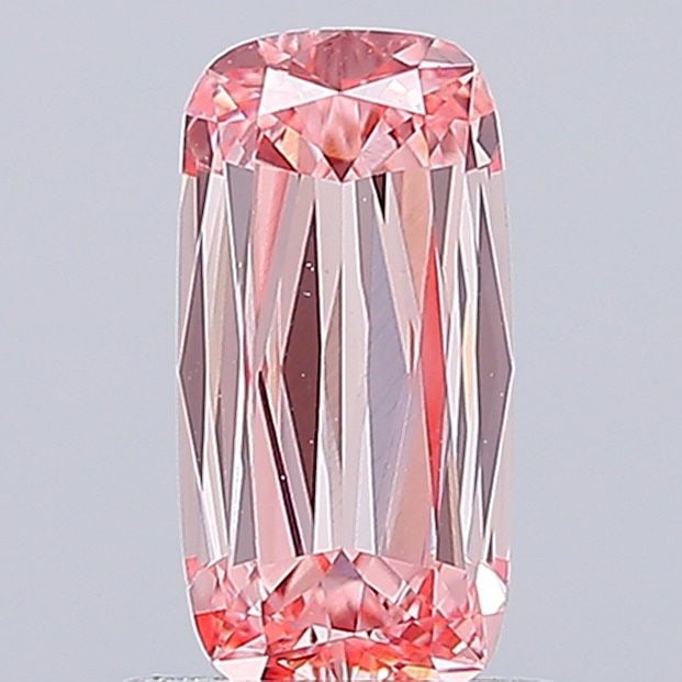 Loose Diamond - RADIANT 0.91ct Fancy Vivid Pink VS1: Loose Diamond - RADIANT 0.91ct Fancy Vivid Pink VS1 Source: This is a real non-mined Diamond that has been grown in a lab Shape: RADIANT Carats: 0.91 Color: Fancy Vivid Pink Certification: NONE Video: