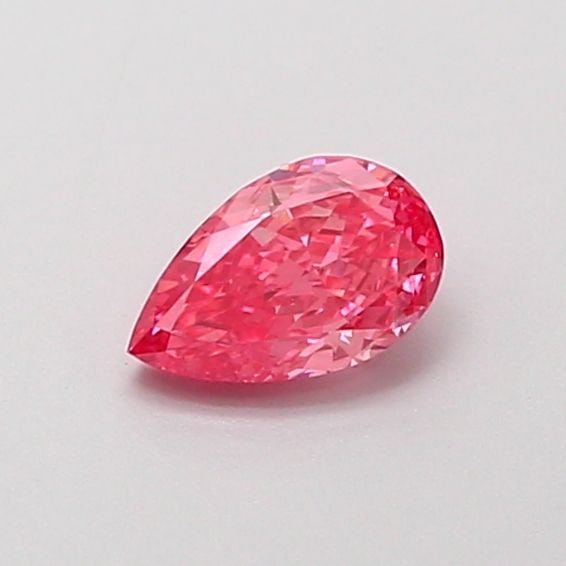 Loose Diamond - PEAR 0.33ct Fancy Vivid Pink VS2: Loose Diamond - PEAR 0.33ct Fancy Vivid Pink VS2 Source: This is a real non-mined Diamond that has been grown in a lab Shape: PEAR Carats: 0.33 Color: Fancy Vivid Pink Certification: IGI Video:
