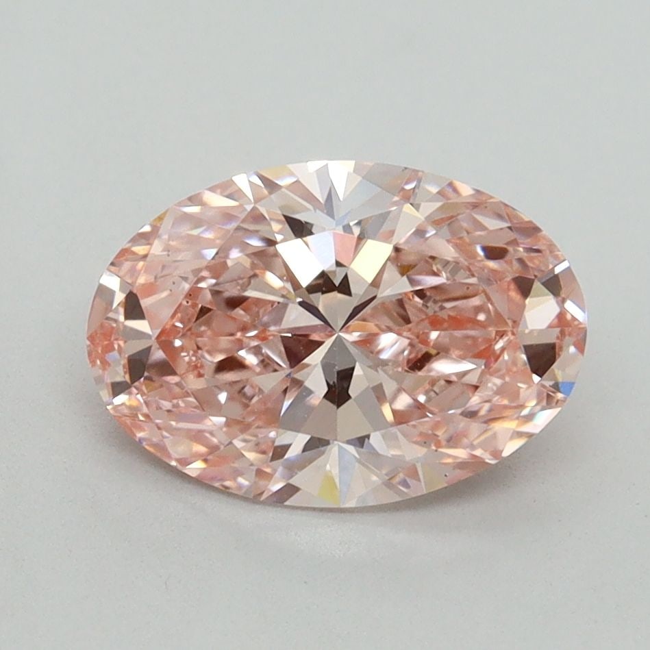 Loose Diamond - OVAL 1.78ct Fancy Vivid Pink VS2: Loose Diamond - OVAL 1.78ct Fancy Vivid Pink VS2 Source: This is a real non-mined Diamond that has been grown in a lab Shape: OVAL Carats: 1.78 Color: Fancy Vivid Pink Certification: IGI Video: