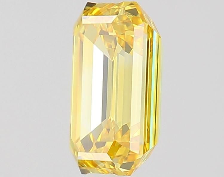 Loose Diamond - EMERALD 1.01ct Fancy Vivid Yellow VS2: Loose Diamond - EMERALD 1.01ct Fancy Vivid Yellow VS2 Source: This is a real non-mined Diamond that has been grown in a lab Shape: EMERALD Carats: 1.01 Color: Fancy Vivid Yellow Certification: IGI Vid