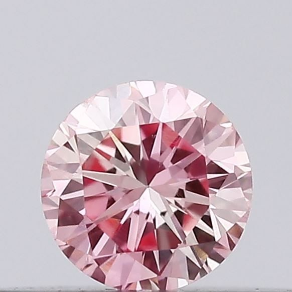 Loose Diamond - ROUND 0.12ct Fancy Intense Pink VS1: Loose Diamond - ROUND 0.12ct Fancy Intense Pink VS1 Source: This is a real non-mined Diamond that has been grown in a lab Shape: ROUND Carats: 0.12 Color: Fancy Intense Pink Certification: IGI Video: