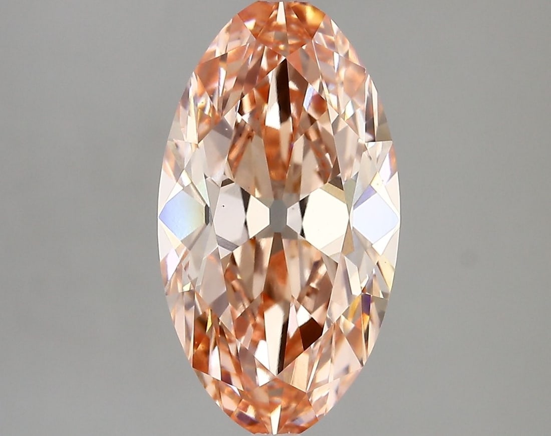 Loose Diamond - OVAL 4.3ct Fancy Vivid Pink VS1: Loose Diamond - OVAL 4.3ct Fancy Vivid Pink VS1 Source: This is a real non-mined Diamond that has been grown in a lab Shape: OVAL Carats: 4.3 Color: Fancy Vivid Pink Certification: IGI Video: