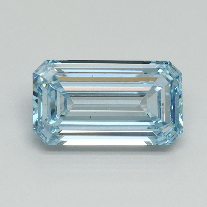 Loose Diamond - EMERALD 1.01ct Fancy Intense Blue VS1: Loose Diamond - EMERALD 1.01ct Fancy Intense Blue VS1 Source: This is a real non-mined Diamond that has been grown in a lab Shape: EMERALD Carats: 1.01 Color: Fancy Intense Blue Certification: IGI