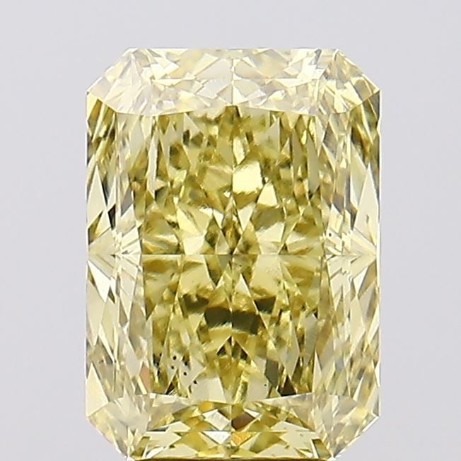 Loose Diamond - RADIANT 5.1ct Fancy Intense Yellow VS1: Loose Diamond - RADIANT 5.1ct Fancy Intense Yellow VS1 Source: This is a real non-mined Diamond that has been grown in a lab Shape: RADIANT Carats: 5.1 Color: Fancy Intense Yellow Certification: IGI