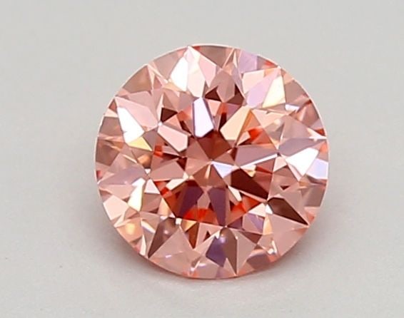 Ideal Loose Diamond - ROUND 0.51ct Fancy Vivid Pink VVS2: Ideal Loose Diamond - ROUND 0.51ct Fancy Vivid Pink VVS2 Source: This is a real non-mined Diamond that has been grown in a lab Shape: ROUND Carats: 0.51 Color: Fancy Vivid Pink Certification: IGI