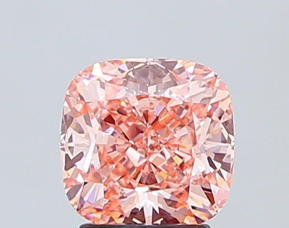 Loose Diamond - CUSHION MODIFIED 2.52ct Fancy Intense Pink VS1: Loose Diamond - CUSHION MODIFIED 2.52ct Fancy Intense Pink VS1 Source: This is a real non-mined Diamond that has been grown in a lab Shape: CUSHION MODIFIED Carats: 2.52 Color: Fancy Intense Pink