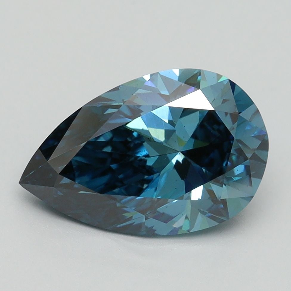 Loose Diamond - PEAR 2.26ct Fancy Vivid Blue VS2 (1 of 1)