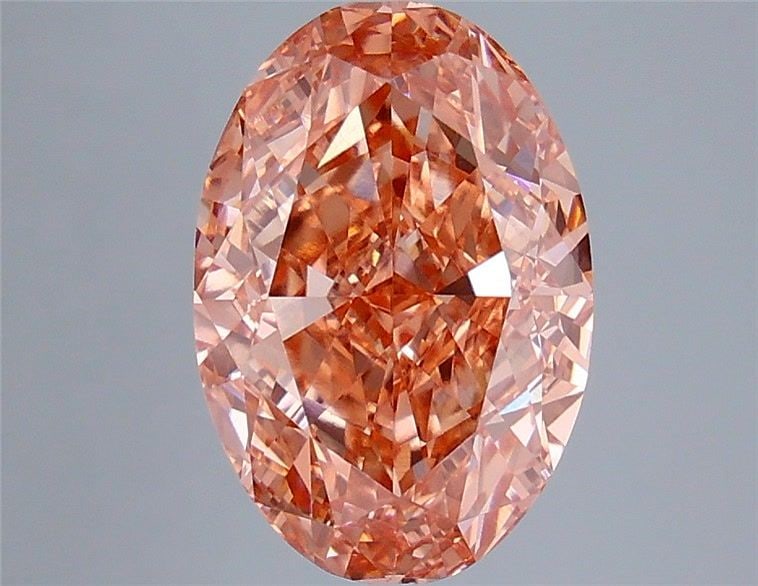 Loose Diamond - OVAL 5.05ct Fancy Vivid Pink VVS2: Loose Diamond - OVAL 5.05ct Fancy Vivid Pink VVS2 Source: This is a real non-mined Diamond that has been grown in a lab Shape: OVAL Carats: 5.05 Color: Fancy Vivid Pink Certification: IGI Video: