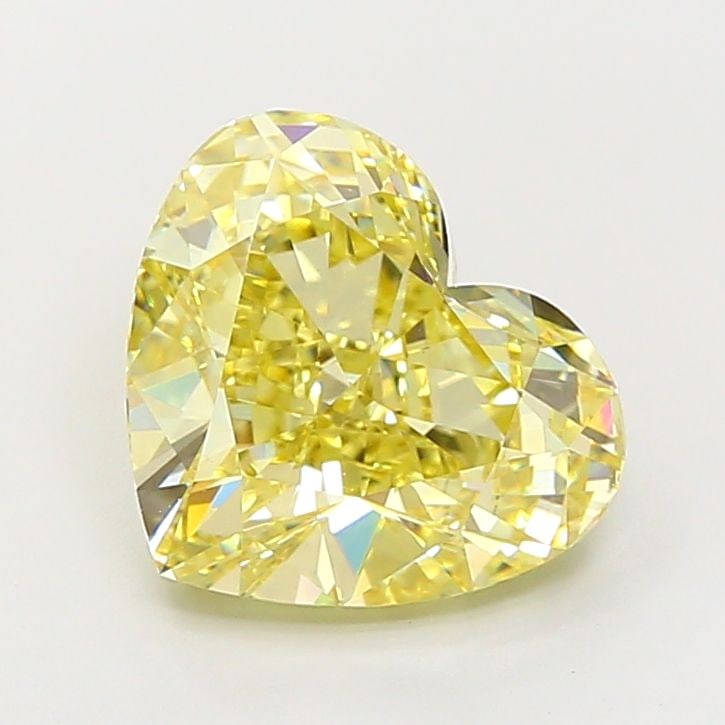 Loose Diamond - HEART 6.01ct Fancy Light Yellow VS1: Loose Diamond - HEART 6.01ct Fancy Light Yellow VS1 Source: This is a real non-mined Diamond that has been grown in a lab Shape: HEART Carats: 6.01 Color: Fancy Light Yellow Certification: IGI Video: