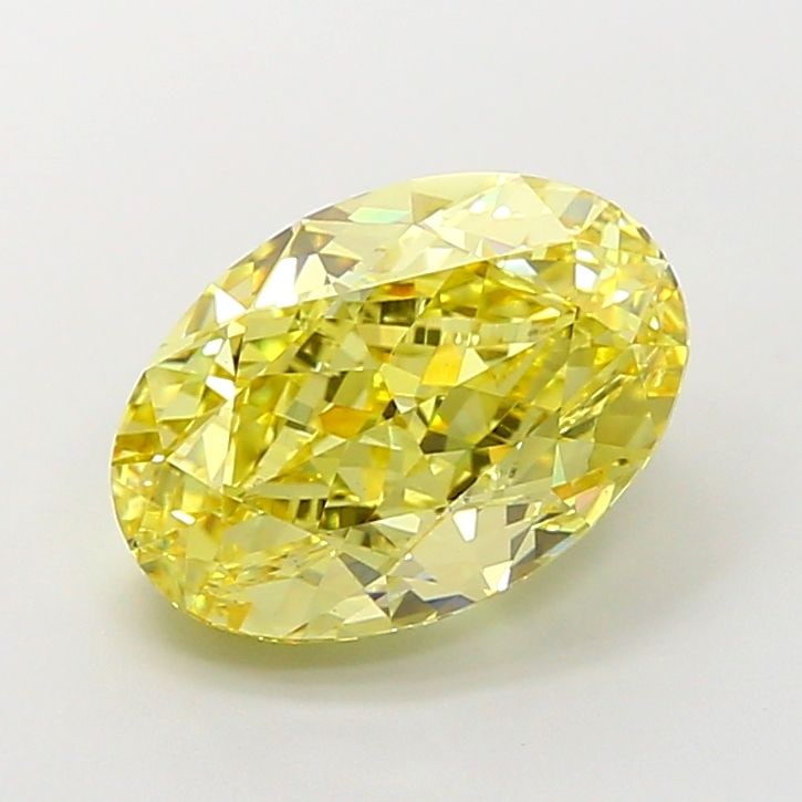 Loose Diamond - OVAL 6.02ct Fancy Intense Yellow VS1: Loose Diamond - OVAL 6.02ct Fancy Intense Yellow VS1 Source: This is a real non-mined Diamond that has been grown in a lab Shape: OVAL Carats: 6.02 Color: Fancy Intense Yellow Certification: IGI Video
