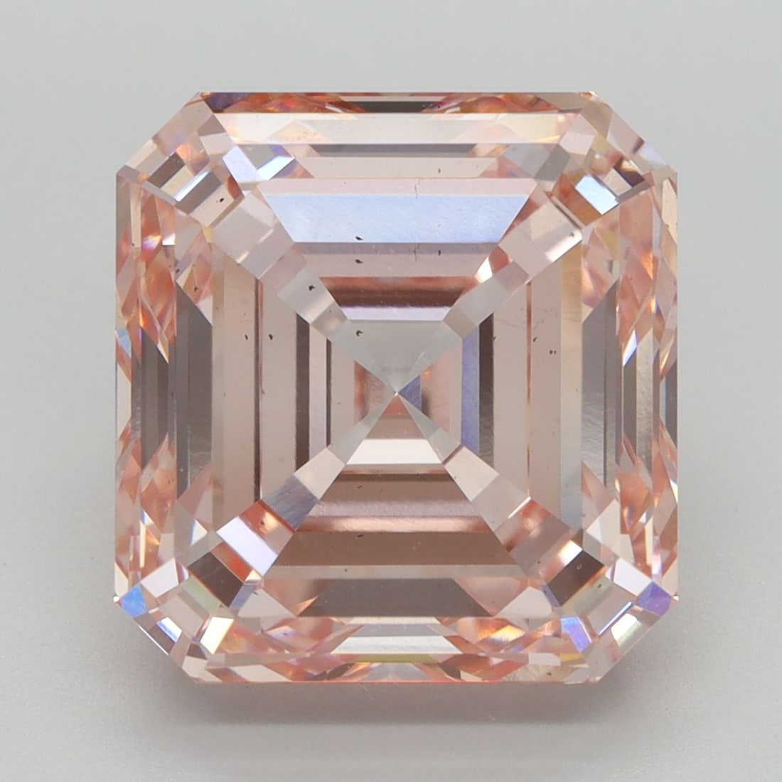 Loose Diamond - ASSCHER 8.09ct Fancy Intense Pink VS2: Loose Diamond - ASSCHER 8.09ct Fancy Intense Pink VS2 Source: This is a real non-mined Diamond that has been grown in a lab Shape: ASSCHER Carats: 8.09 Color: Fancy Intense Pink Certification: NONE Vi