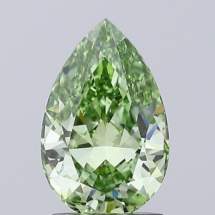 Loose Diamond - PEAR 2.07ct Fancy Vivid Green VS1 (1 of 1)