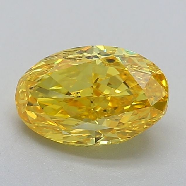 Loose Diamond - OVAL 0.73ct Fancy Vivid Yellow VVS1 (1 of 1)