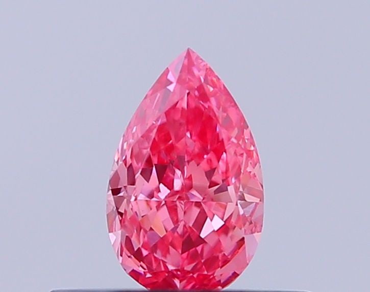 Loose Diamond - PEAR 0.36ct Fancy Vivid Pink VS1 (1 of 1)