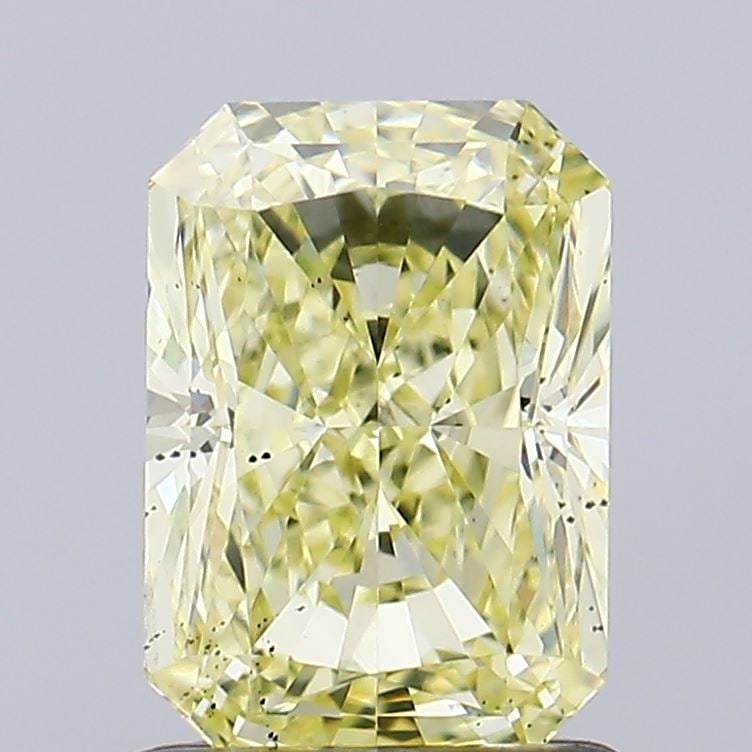 Loose Diamond - RADIANT 1.31ct Fancy Intense Yellow VS2: Loose Diamond - RADIANT 1.31ct Fancy Intense Yellow VS2 Source: This is a real non-mined Diamond that has been grown in a lab Shape: RADIANT Carats: 1.31 Color: Fancy Intense Yellow Certification: IGI