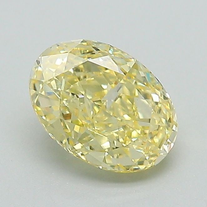 Loose Diamond - OVAL 1.05ct Fancy Intense Yellow VVS2: Loose Diamond - OVAL 1.05ct Fancy Intense Yellow VVS2 Source: This is a real non-mined Diamond that has been grown in a lab Shape: OVAL Carats: 1.05 Color: Fancy Intense Yellow Certification: IGI Vide