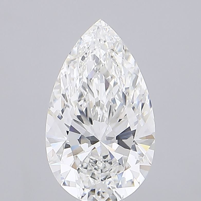Loose Diamond - PEAR 10.09ct F VVS2: Loose Diamond - PEAR 10.09ct F VVS2 Source: This is a real non-mined Diamond that has been grown in a lab Shape: PEAR Carats: 10.09 Color: F Clarity: VVS2 Certification: IGI Video: