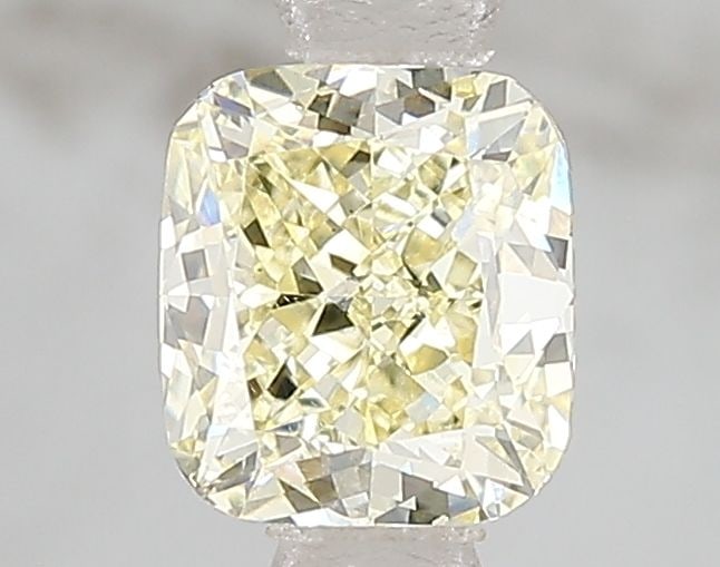 Loose Diamond - CUSHION MODIFIED 1.0ct Fancy Yellow VS1: Loose Diamond - CUSHION MODIFIED 1.0ct Fancy Yellow VS1 Source: This is a real non-mined Diamond that has been grown in a lab Shape: CUSHION MODIFIED Carats: 1.0 Color: Fancy Yellow Certification: IGI
