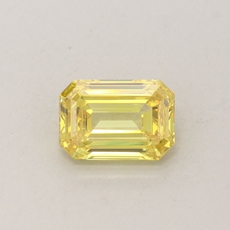 Loose Diamond - EMERALD 0.46ct Fancy Intense Yellow VS1 (1 of 1)