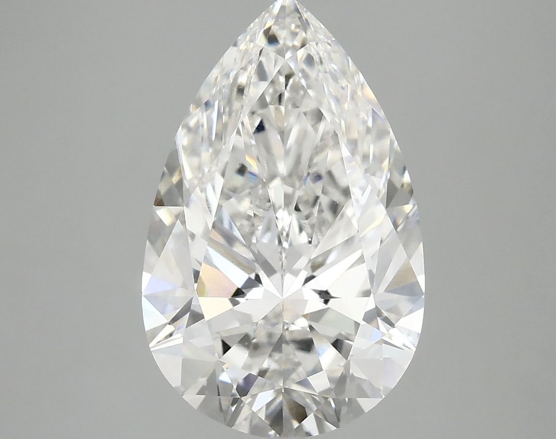 Loose Diamond - PEAR 4.04ct F VS1: Loose Diamond - PEAR 4.04ct F VS1 Source: This is a real non-mined Diamond that has been grown in a lab Shape: PEAR Carats: 4.04 Color: F Clarity: VS1 Certification: IGI Video: