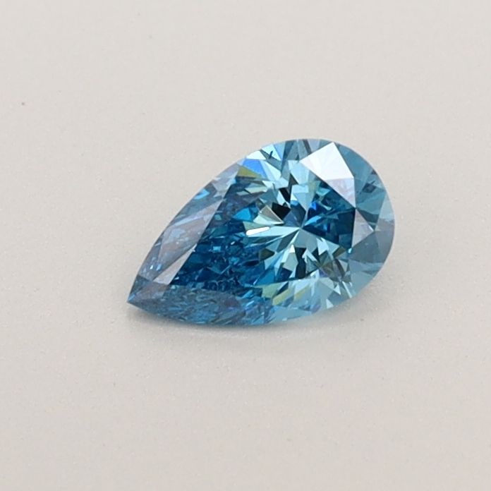Loose Diamond - PEAR 0.27ct Fancy Vivid Blue VS2: Loose Diamond - PEAR 0.27ct Fancy Vivid Blue VS2 Source: This is a real non-mined Diamond that has been grown in a lab Shape: PEAR Carats: 0.27 Color: Fancy Vivid Blue Certification: IGI Video: