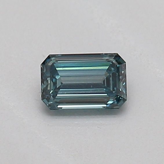 Loose Diamond - EMERALD 0.15ct Fancy Deep Blue Green VS2: Loose Diamond - EMERALD 0.15ct Fancy Deep Blue Green VS2 Source: This is a real non-mined Diamond that has been grown in a lab Shape: EMERALD Carats: 0.15 Color: Fancy Deep Blue Green Certification: I