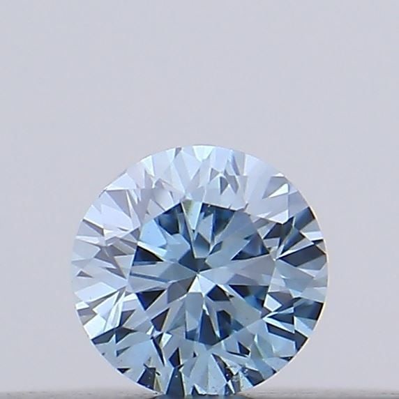 Loose Diamond - ROUND 0.1ct Fancy Vivid Blue VS2 (1 of 1)