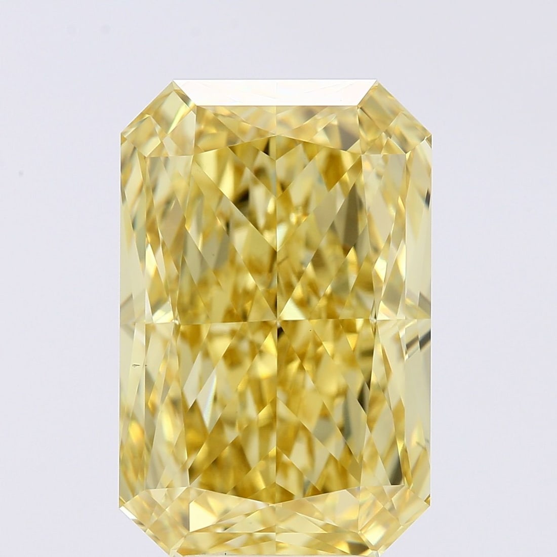 Loose Diamond - RADIANT 8.27ct Fancy Vivid Yellow VS1: Loose Diamond - RADIANT 8.27ct Fancy Vivid Yellow VS1 Source: This is a real non-mined Diamond that has been grown in a lab Shape: RADIANT Carats: 8.27 Color: Fancy Vivid Yellow Certification: IGI Vid
