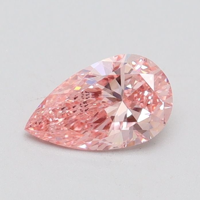 Loose Diamond - PEAR 0.5ct Fancy Intense Pink SI1: Loose Diamond - PEAR 0.5ct Fancy Intense Pink SI1 Source: This is a real non-mined Diamond that has been grown in a lab Shape: PEAR Carats: 0.5 Color: Fancy Intense Pink Certification: IGI Video: