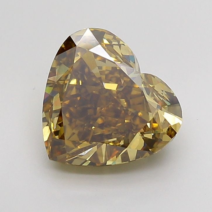 Loose Diamond - HEART 5.02ct Fancy Intense Gray Yellow VS1: Loose Diamond - HEART 5.02ct Fancy Intense Gray Yellow VS1 Source: This is a real non-mined Diamond that has been grown in a lab Shape: HEART Carats: 5.02 Color: Fancy Intense Gray Yellow Certificatio