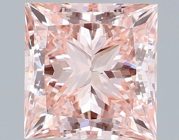 Loose Diamond - PRINCESS 1.35ct Fancy Vivid Pink VS1 (1 of 1)