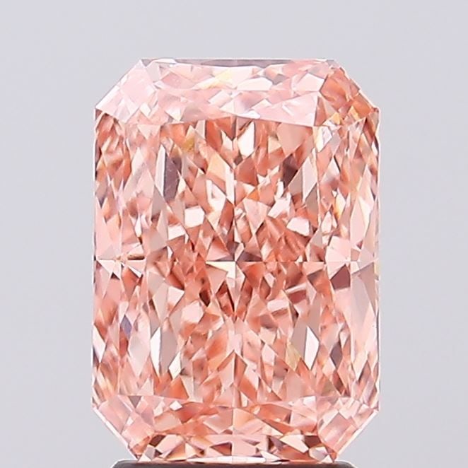 Loose Diamond - RADIANT 3.04ct Fancy Vivid Pink VS1 (1 of 1)