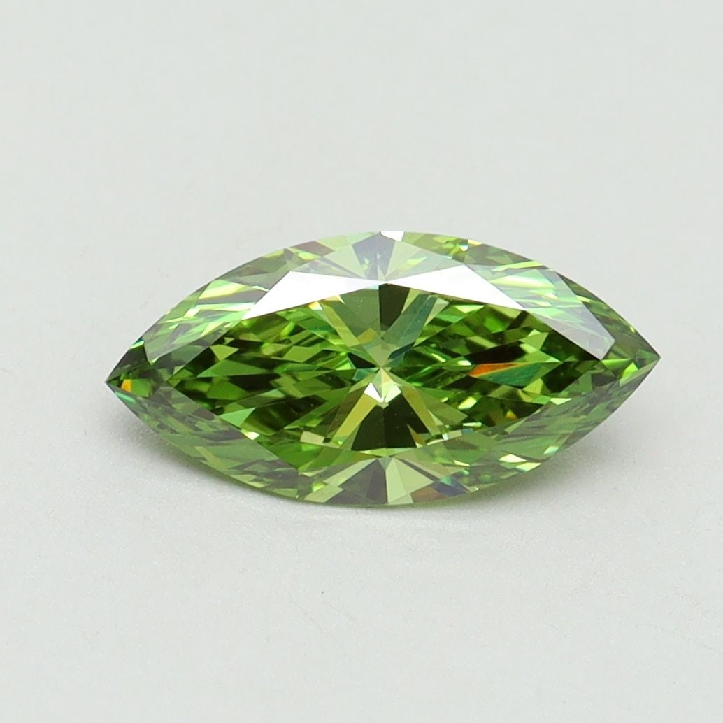 Loose Diamond - MARQUISE 1.0ct Fancy Vivid Green VS1 (1 of 1)