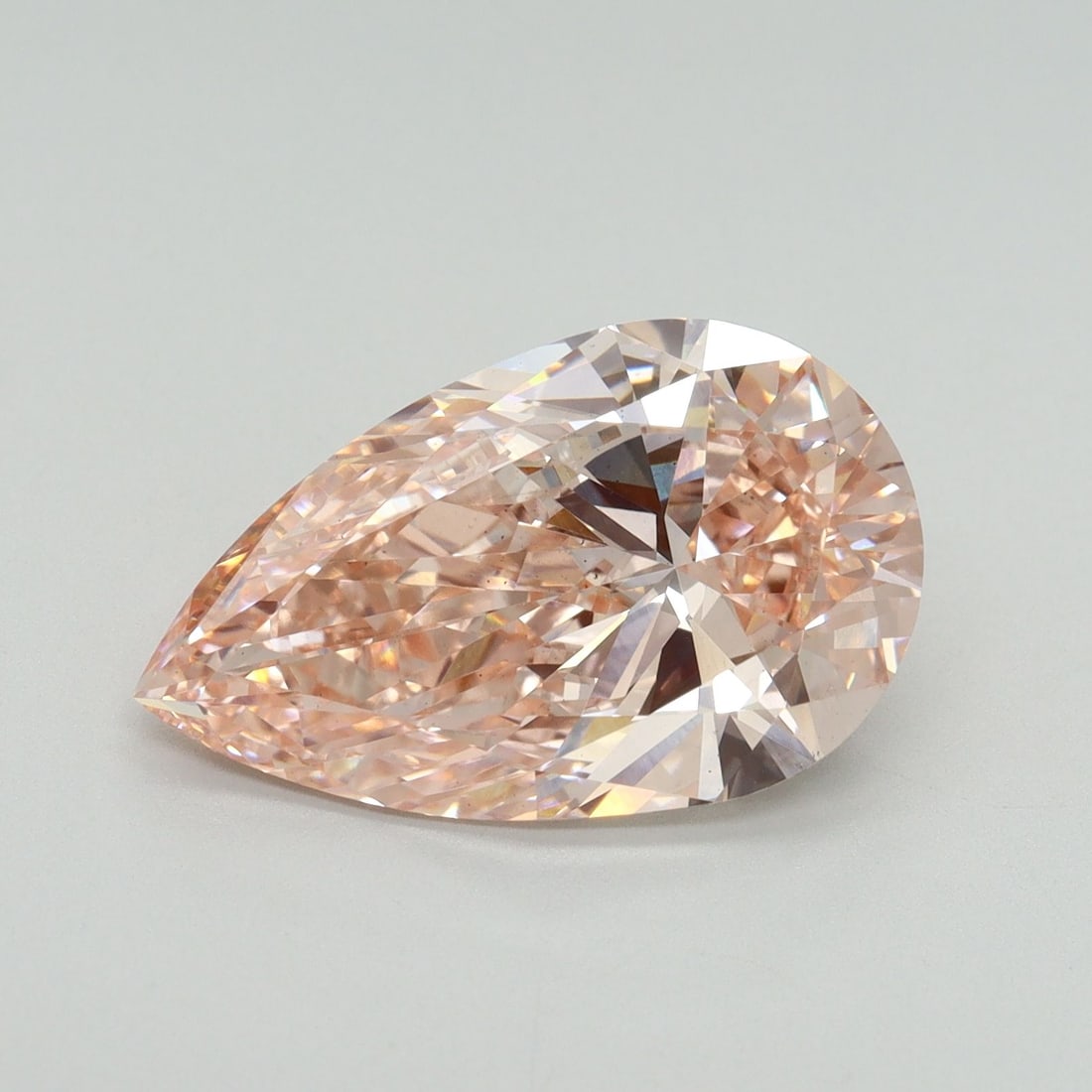 Loose Diamond - PEAR 5.06ct Fancy Intense Pink VS2: Loose Diamond - PEAR 5.06ct Fancy Intense Pink VS2 Source: This is a real non-mined Diamond that has been grown in a lab Shape: PEAR Carats: 5.06 Color: Fancy Intense Pink Certification: IGI Video: