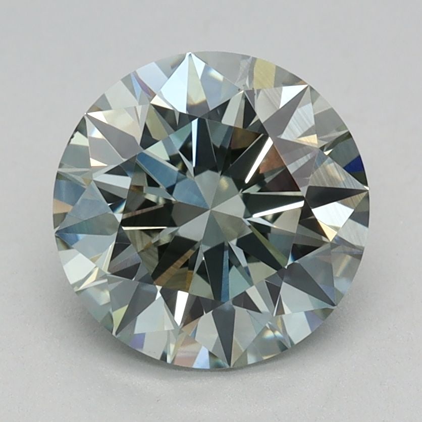 Ideal Loose Diamond - ROUND 1.51ct Fancy Intense Green VS2 (1 of 1)