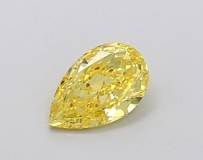 Loose Diamond - PEAR 0.29ct Fancy Vivid Yellow VVS1: Loose Diamond - PEAR 0.29ct Fancy Vivid Yellow VVS1 Source: This is a real non-mined Diamond that has been grown in a lab Shape: PEAR Carats: 0.29 Color: Fancy Vivid Yellow Certification: IGI Video: