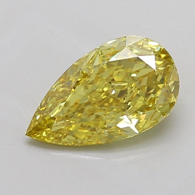 Loose Diamond - PEAR 1.63ct Fancy Vivid Yellow VVS2: Loose Diamond - PEAR 1.63ct Fancy Vivid Yellow VVS2 Source: This is a real non-mined Diamond that has been grown in a lab Shape: PEAR Carats: 1.63 Color: Fancy Vivid Yellow Certification: IGI Video: