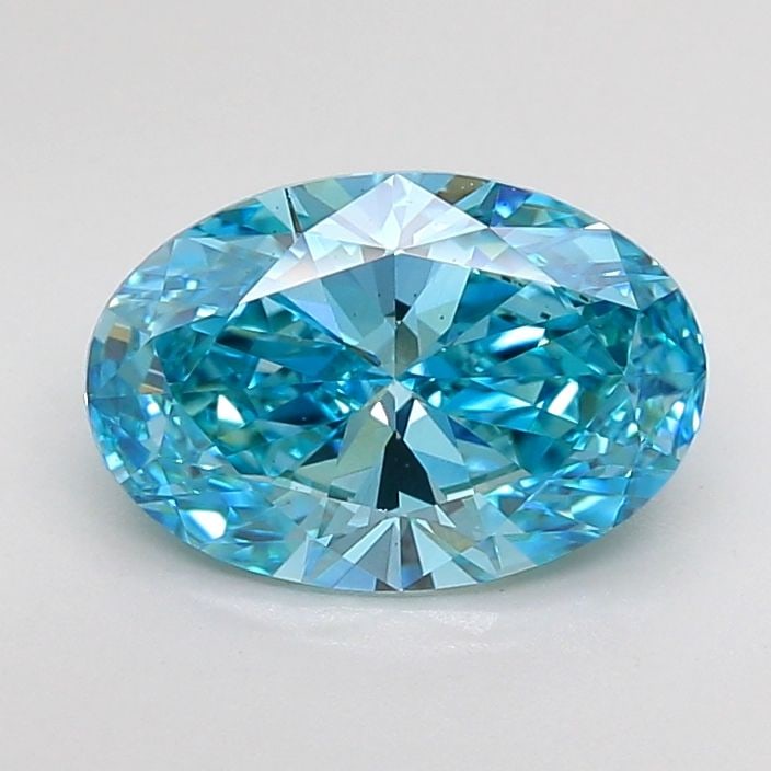 Loose Diamond - OVAL 2.01ct Fancy Vivid Blue VS2: Loose Diamond - OVAL 2.01ct Fancy Vivid Blue VS2 Source: This is a real non-mined Diamond that has been grown in a lab Shape: OVAL Carats: 2.01 Color: Fancy Vivid Blue Certification: IGI Video: