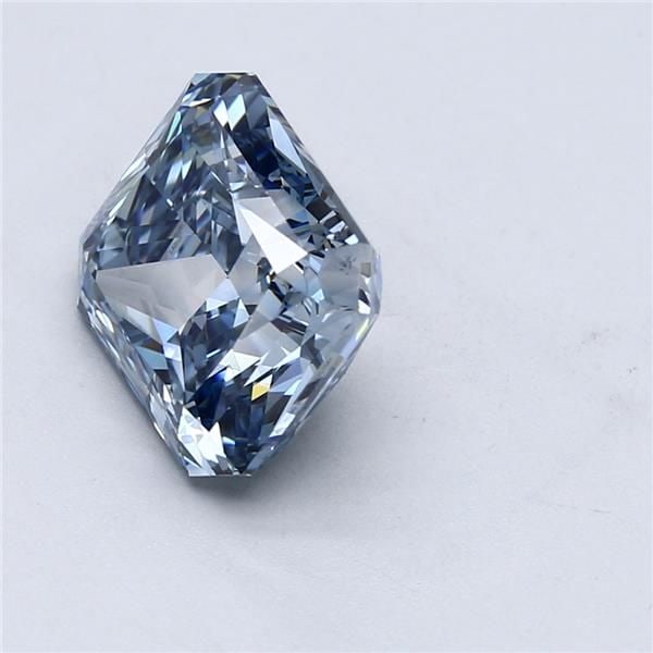 Loose Diamond - RADIANT 4.4ct Fancy Vivid Blue SI1 (1 of 1)